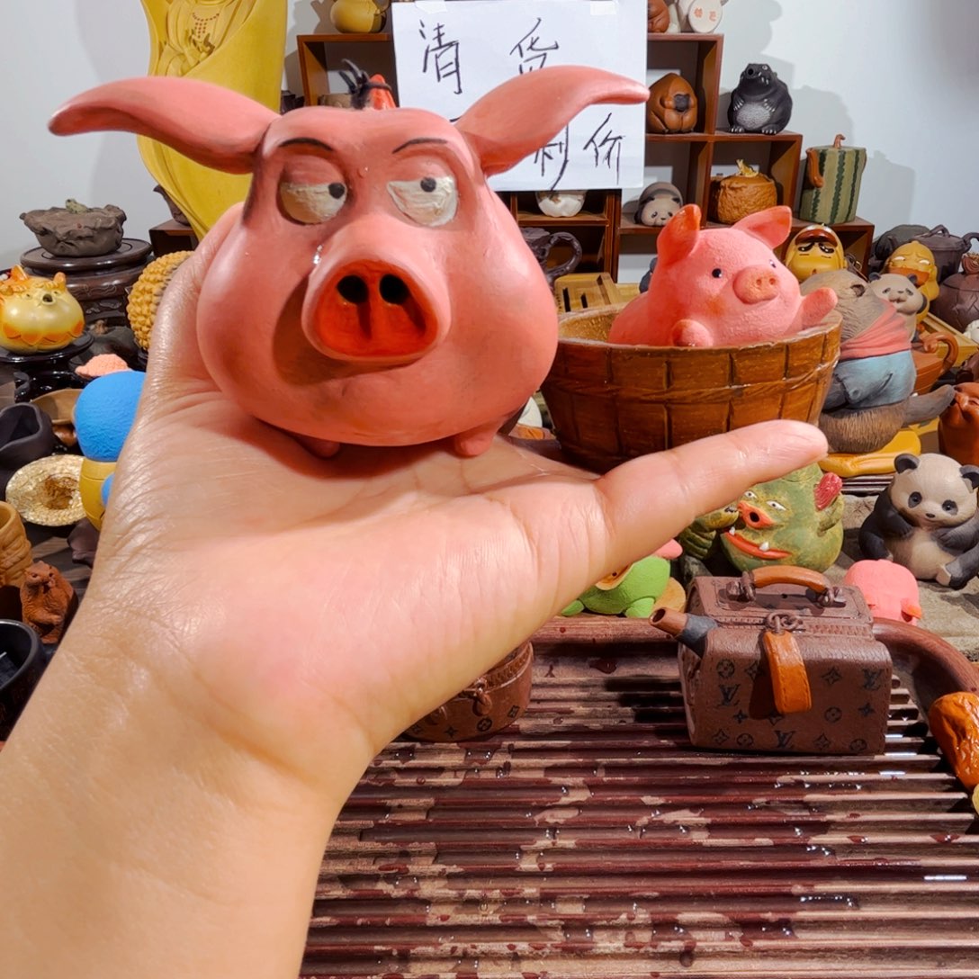 茶壶紫砂偃****店纯手工制作过程就是