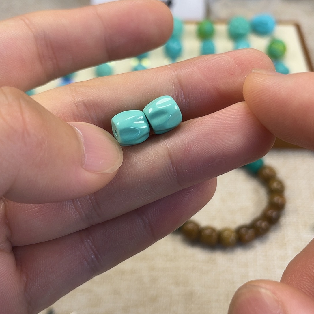 原生态湖北松配饰，直径8