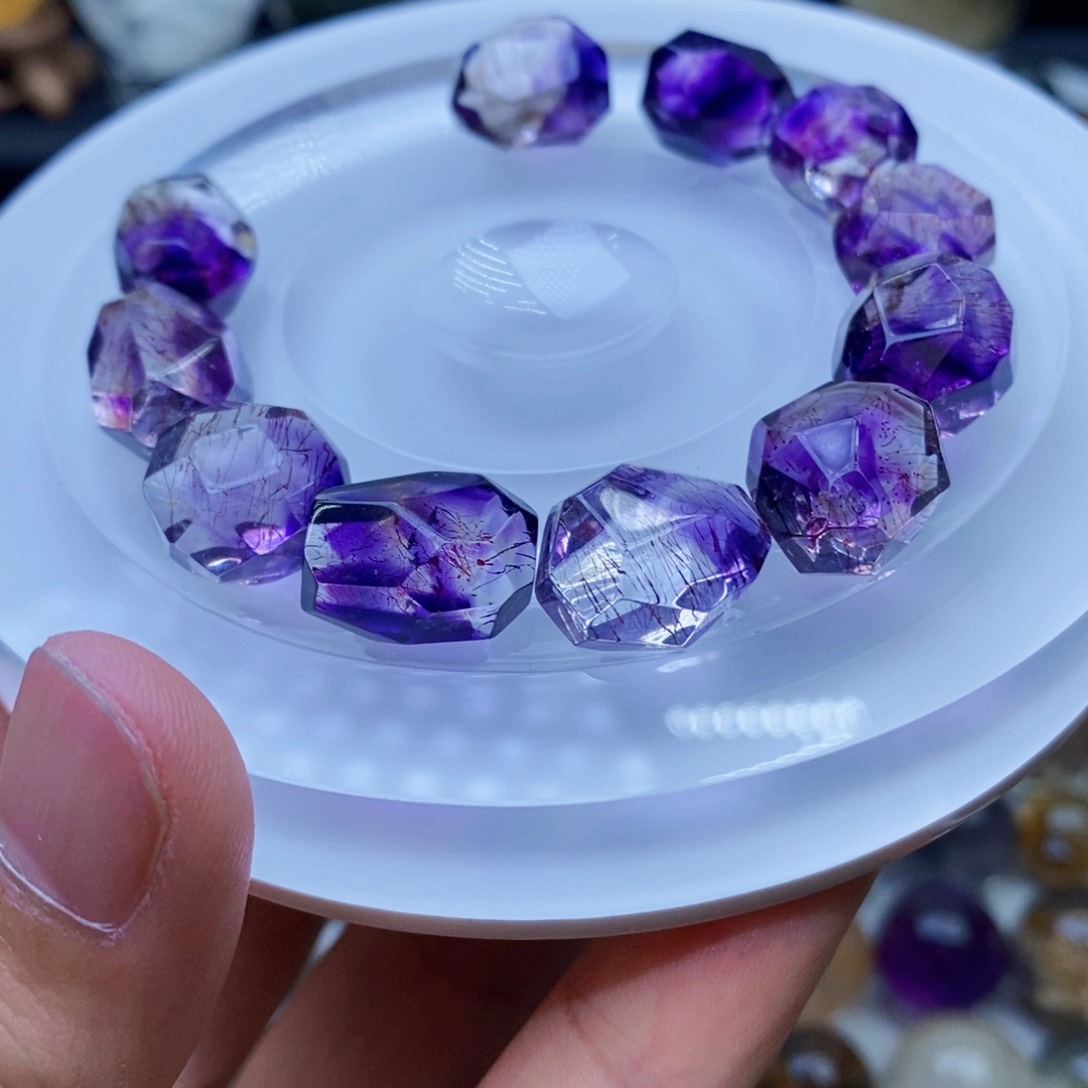 水晶颈饰未镶嵌v***a水晶