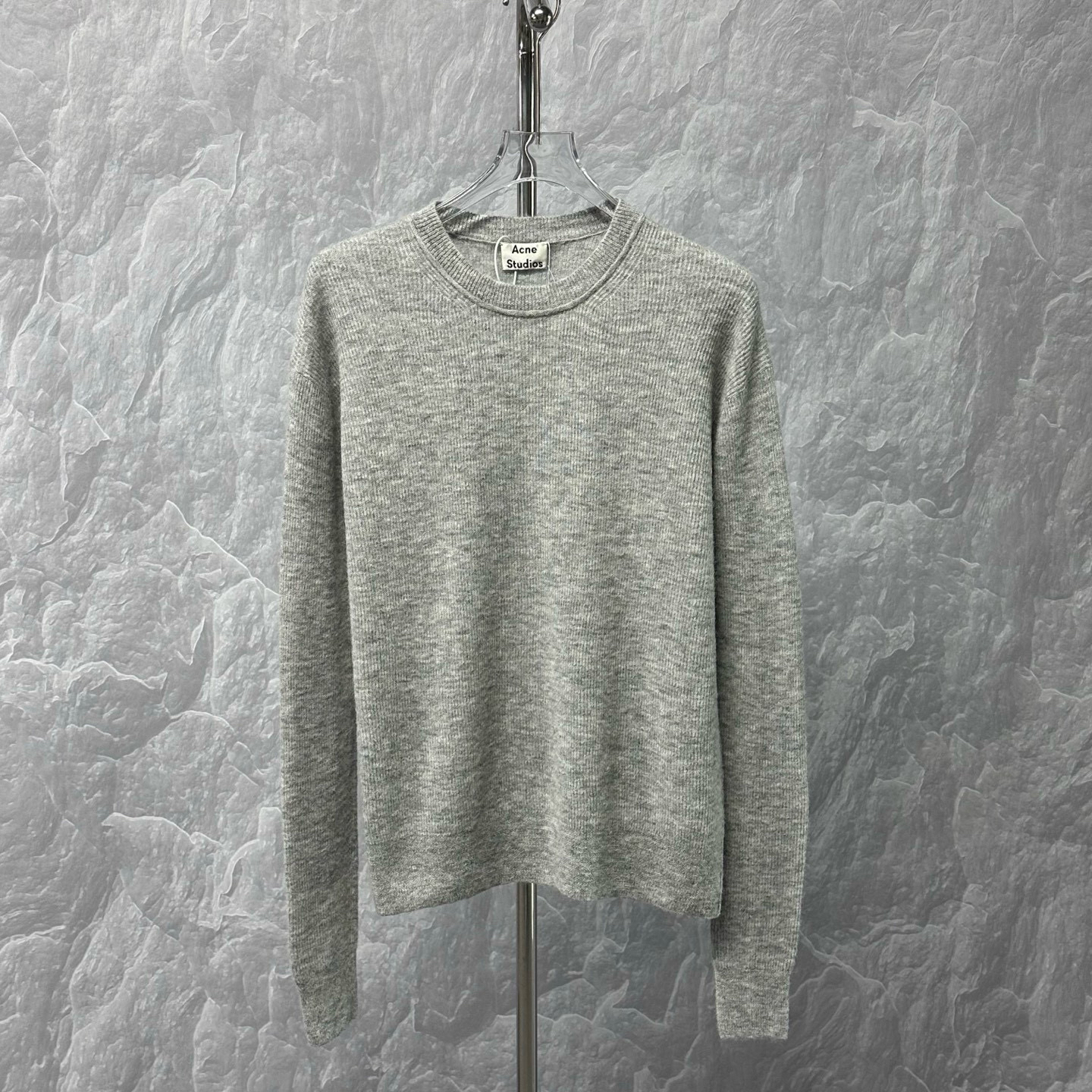 未使用 Acne studio 纯色羊驼毛毛衣 S码 D17266