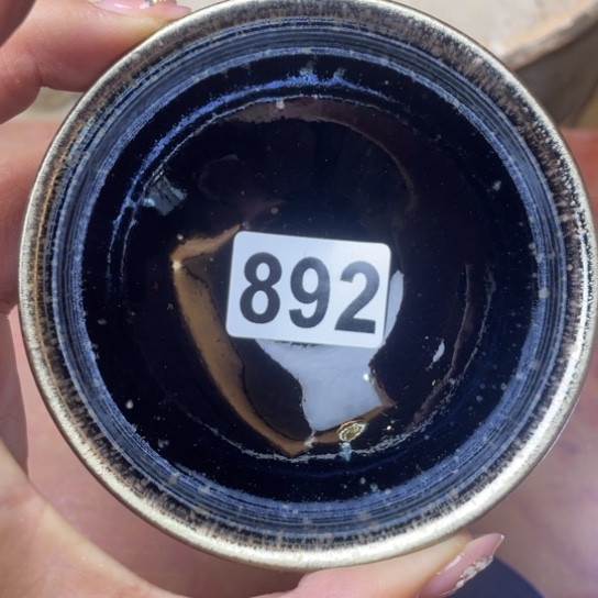 茶盏沐雨茶器柴烧主人杯