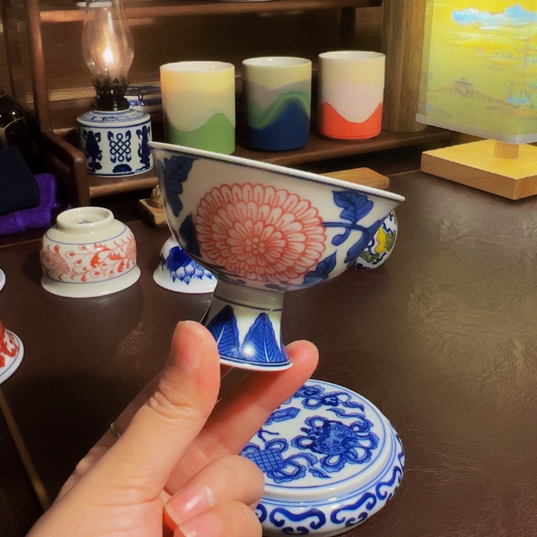 杯子瓷精品手绘单杯福利价