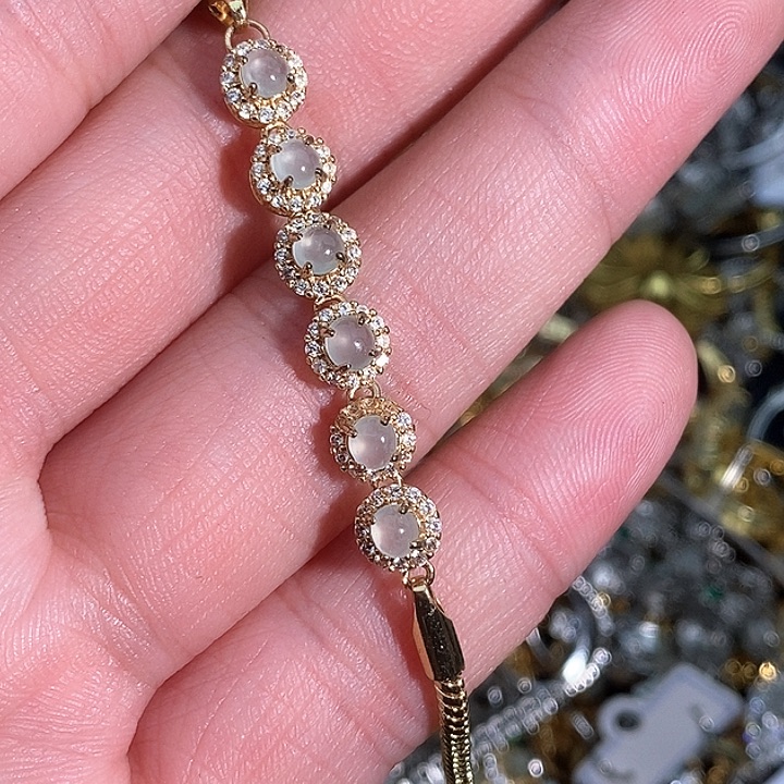 翡翠未镶嵌戒指75