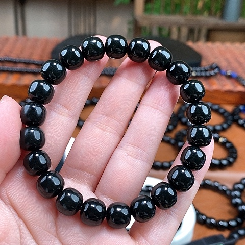 和田玉手串未镶嵌用****7