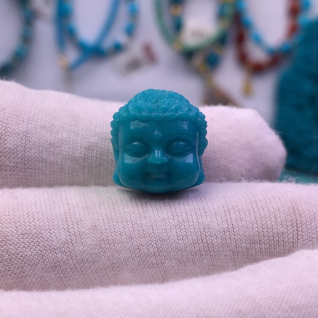 绿松石未镶嵌雕刻