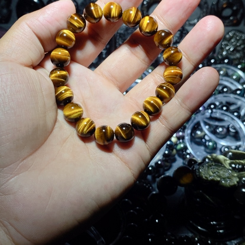【闪购商品】木变石（虎睛石）手链未镶嵌耶*.