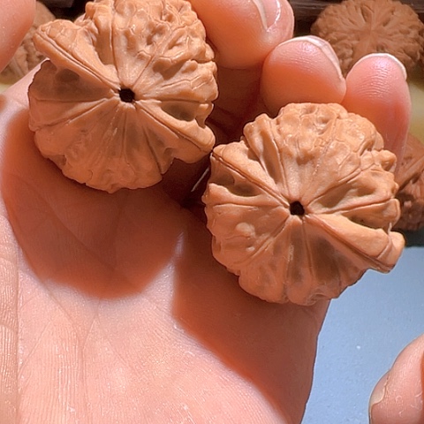 文玩核桃把件甲骨文34