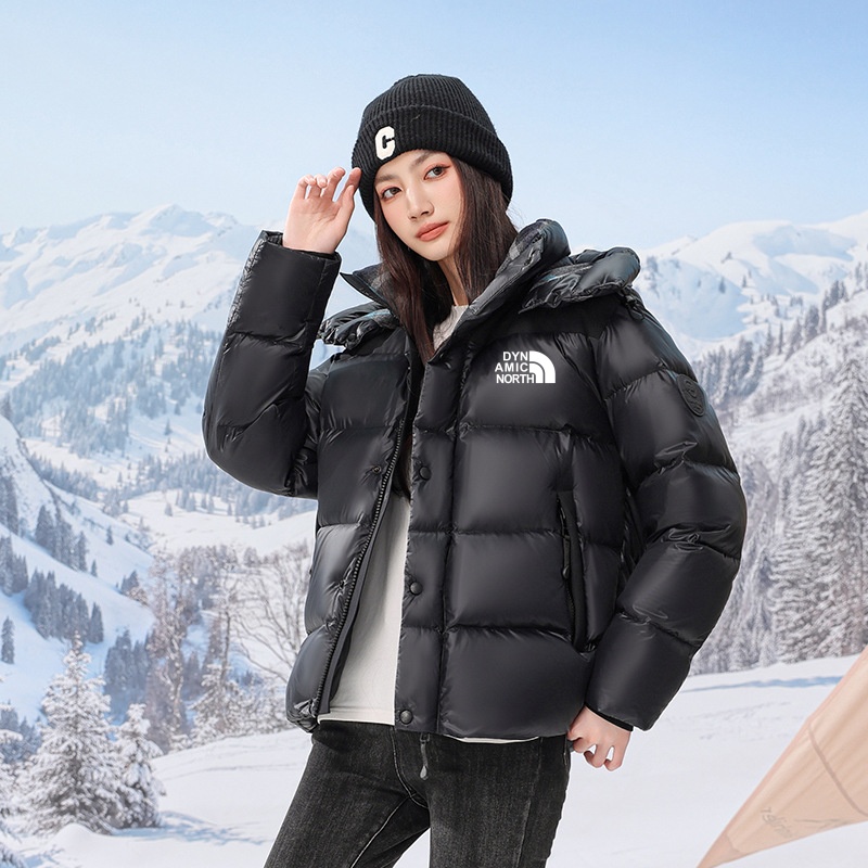 动感北面男女款秋款羽绒服2025新款潮牌冬季加厚男装棉袄上衣外套