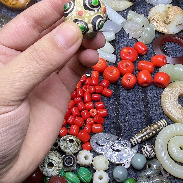 润***5玛瑙/玉髓合金颈饰