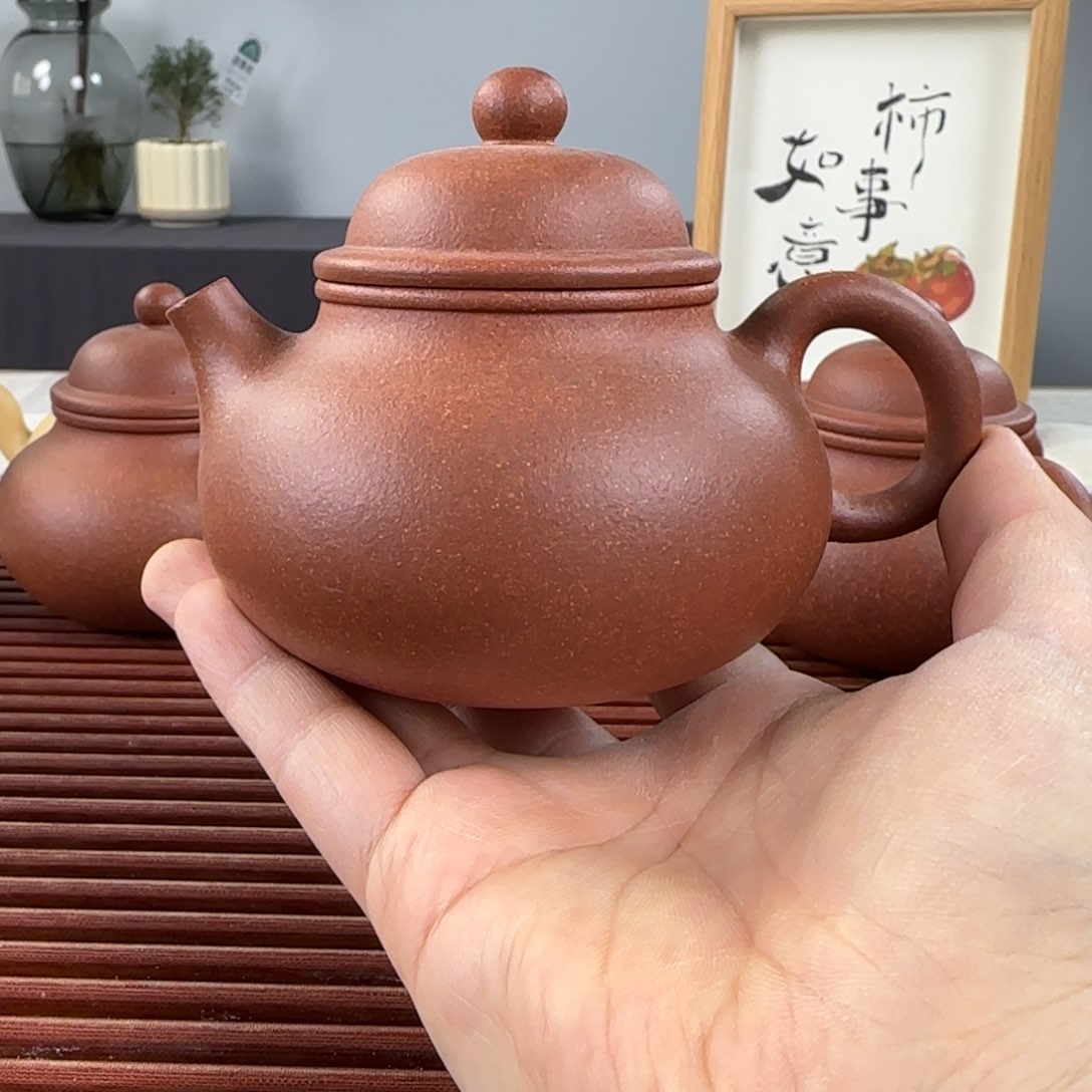 紫砂茶壶微瑕容天