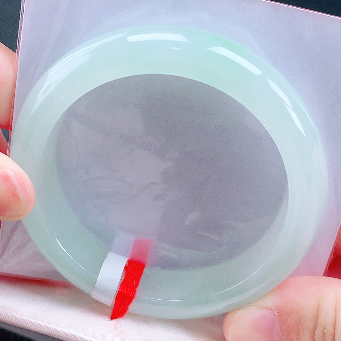 未镶嵌手镯翡翠55圈