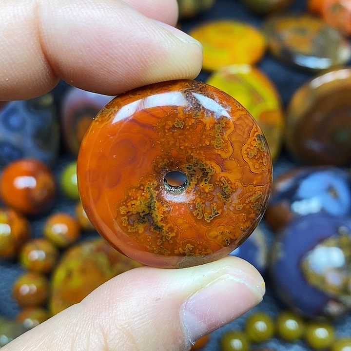 玛瑙/玉髓未镶嵌颈饰