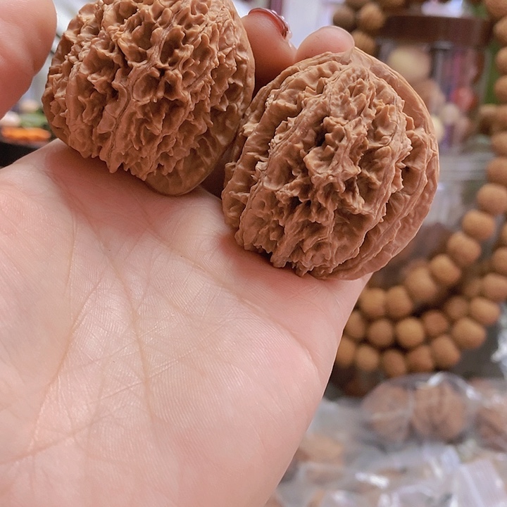 【闪购商品】文玩核桃把件42中国大花
