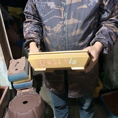 紫砂花盆手工定制