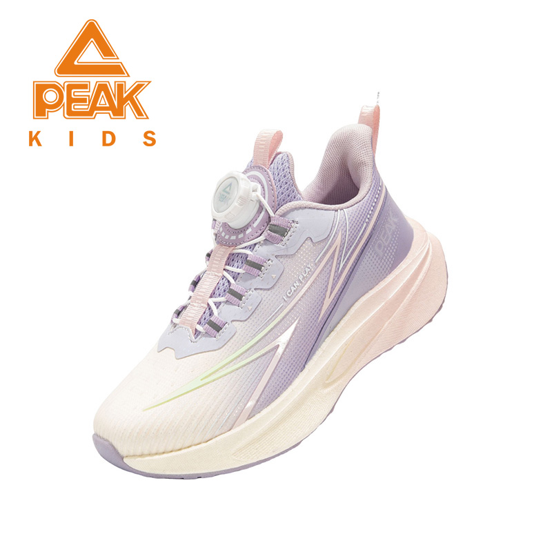 匹克秋季户外鞋童鞋青少年透气时尚休闲童鞋儿童软底跑鞋PEAK-615