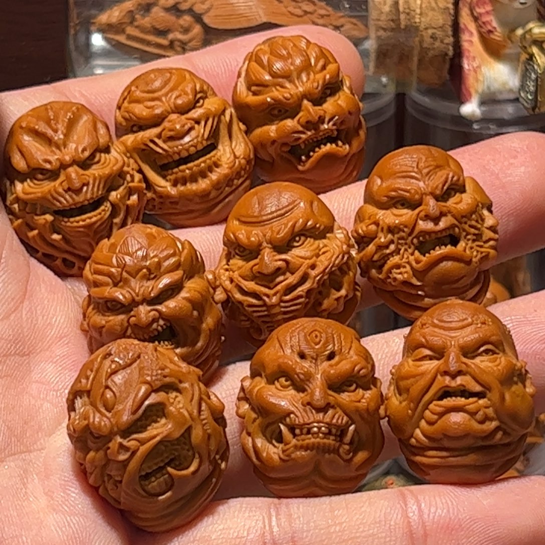 马***功手串/手链橄榄核手工公羽恶僧