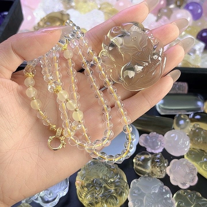 水晶手链未镶嵌A***l水晶