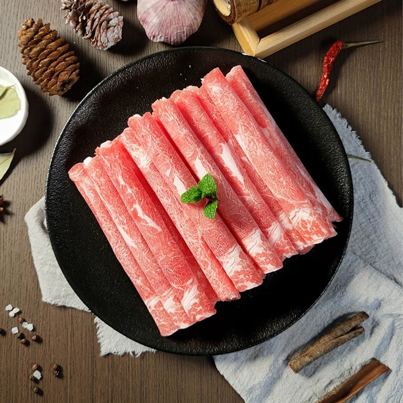 清真 肥牛卷【拍2斤送1斤】谷饲 肥牛卷 涮火锅 适合火锅烤肉涮煮整切调理牛肉卷 顺丰冷链