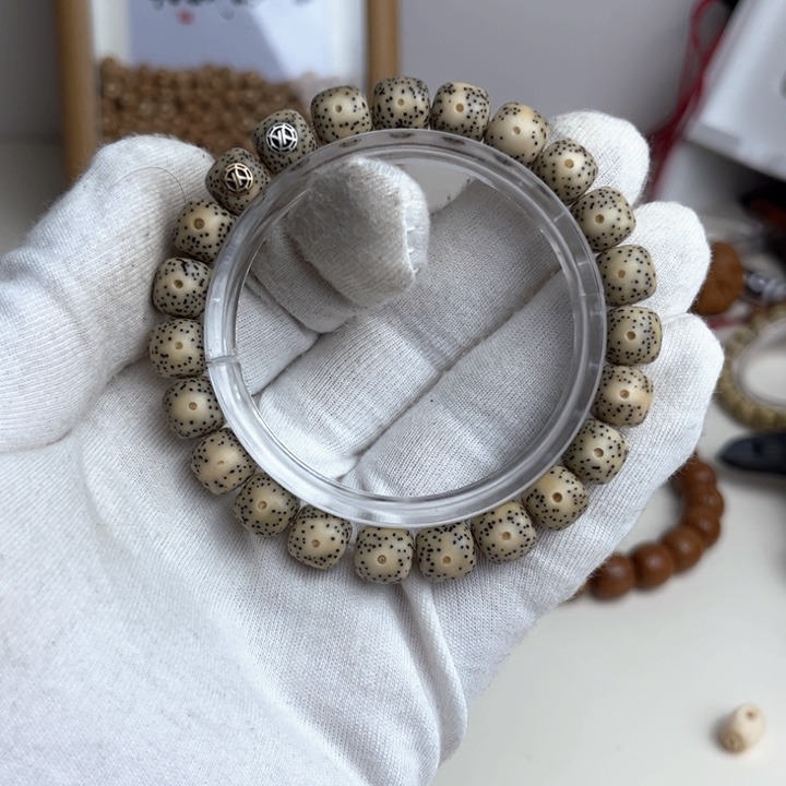 星月菩提手串星月菩提