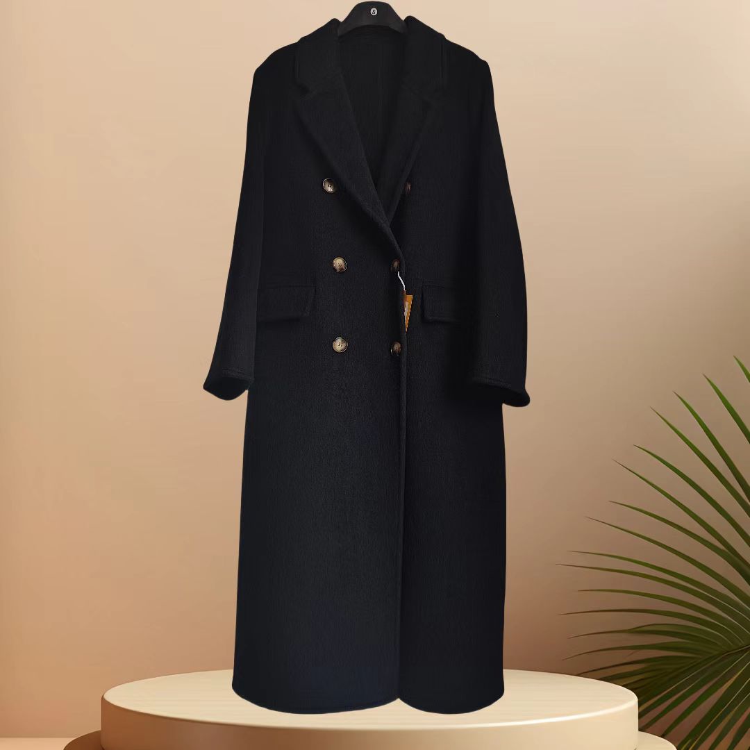 601-800冬季双面羊毛大衣女士外套