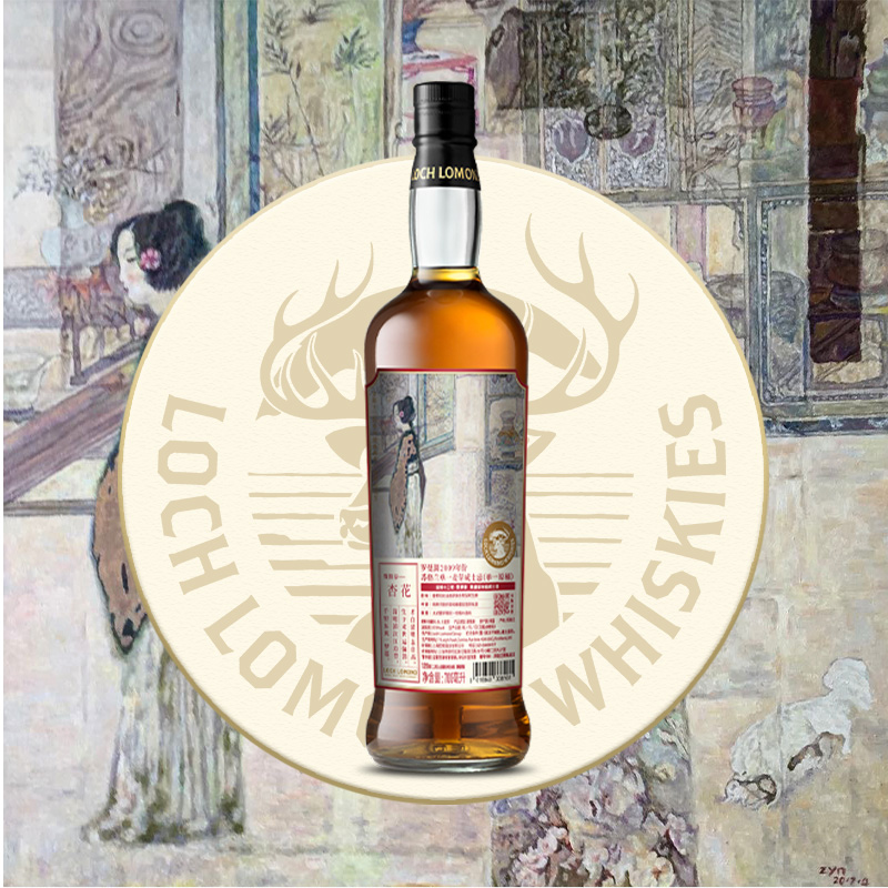 罗曼湖2009年份金陵十二钗系列-贾探春苏格兰单一麦芽威士忌700ml