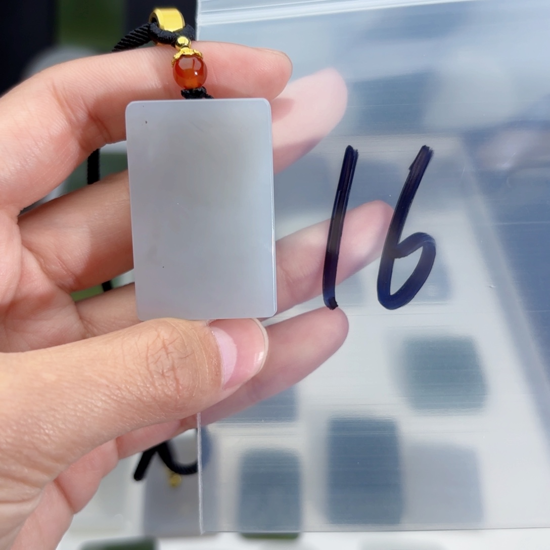 和田玉随形未镶嵌樂*.