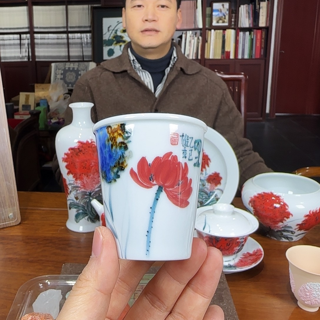 高温颜色釉标杆：吴雄章！！