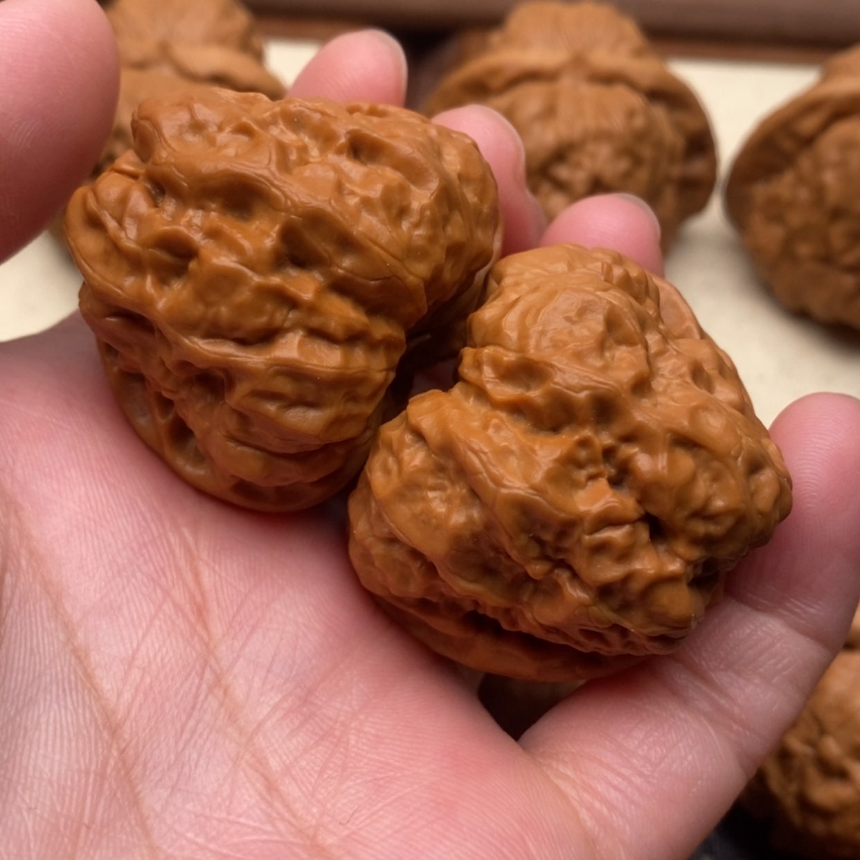 【闪购商品】把件文玩核桃羊***吃边39左右
