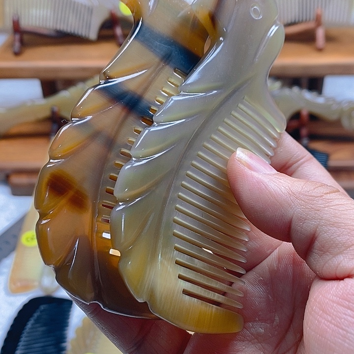 牛角梳按摩梳福利款