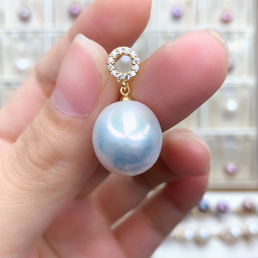 淡水珍珠颈饰合金