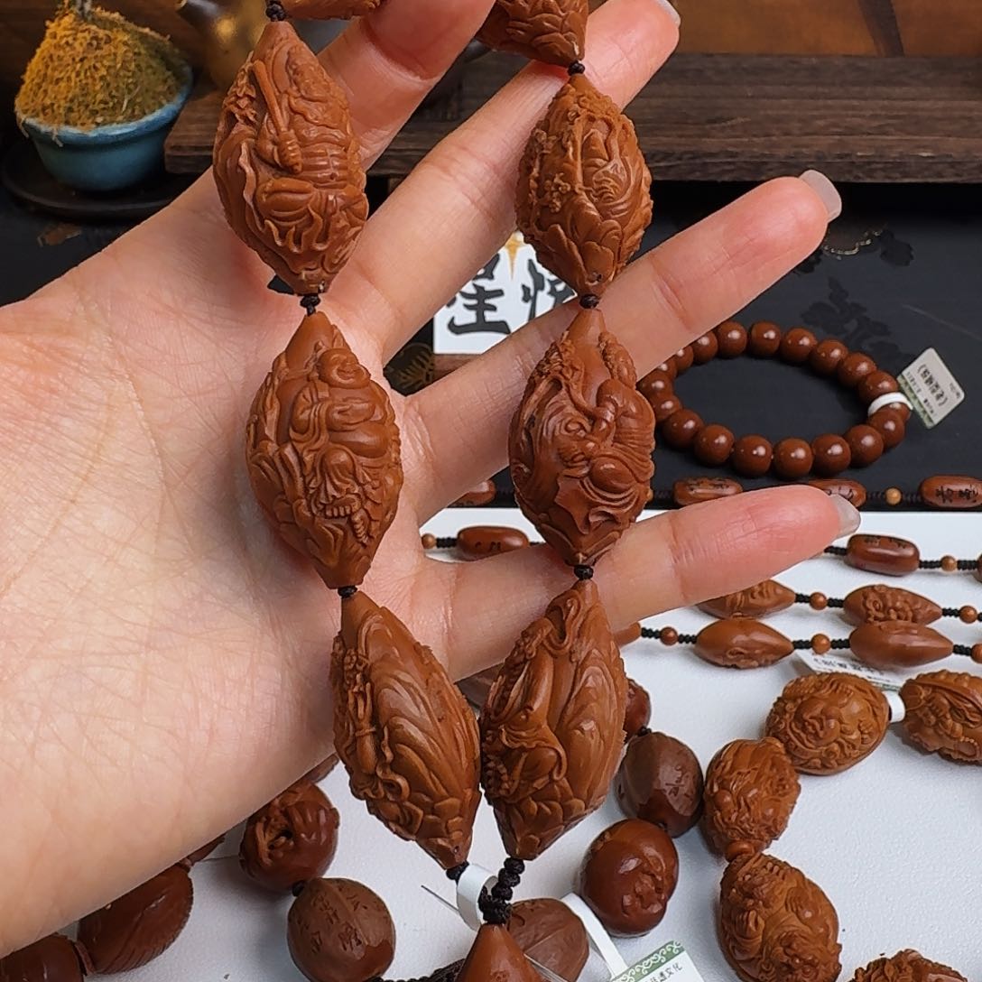 橄榄核手串/手链风景万佛