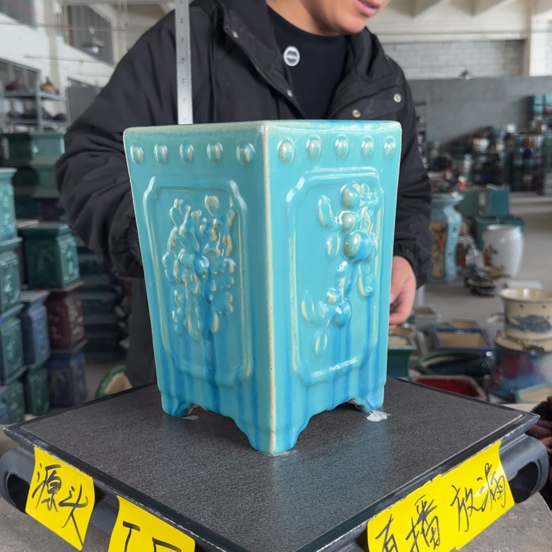 陶。一风堂石湾花盆 