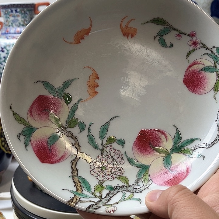 摆件圣*珐琅彩珐琅釉 盘