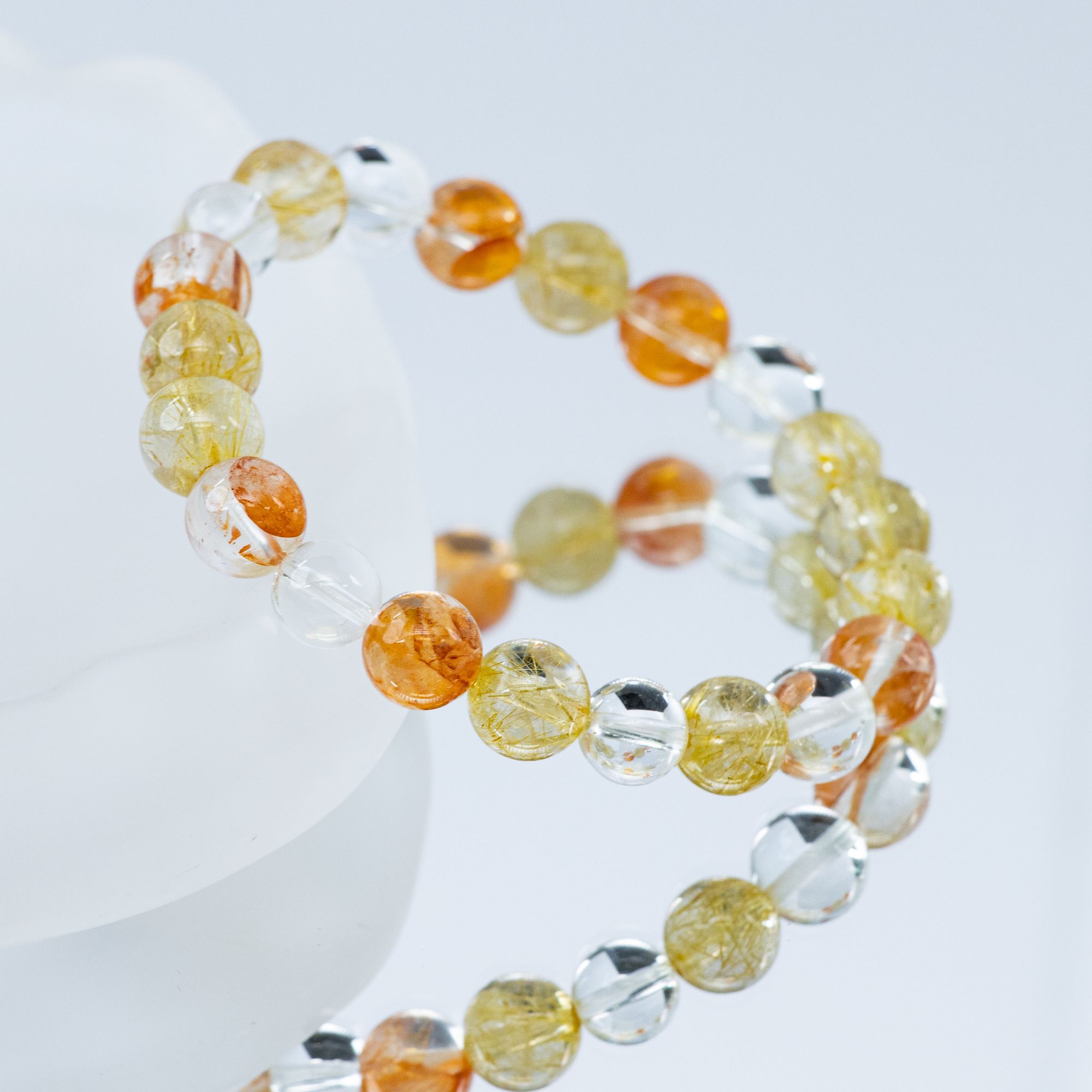 （秋日暖阳）金发晶和胶花搭配主打一手事业一首健康理念多样性发一