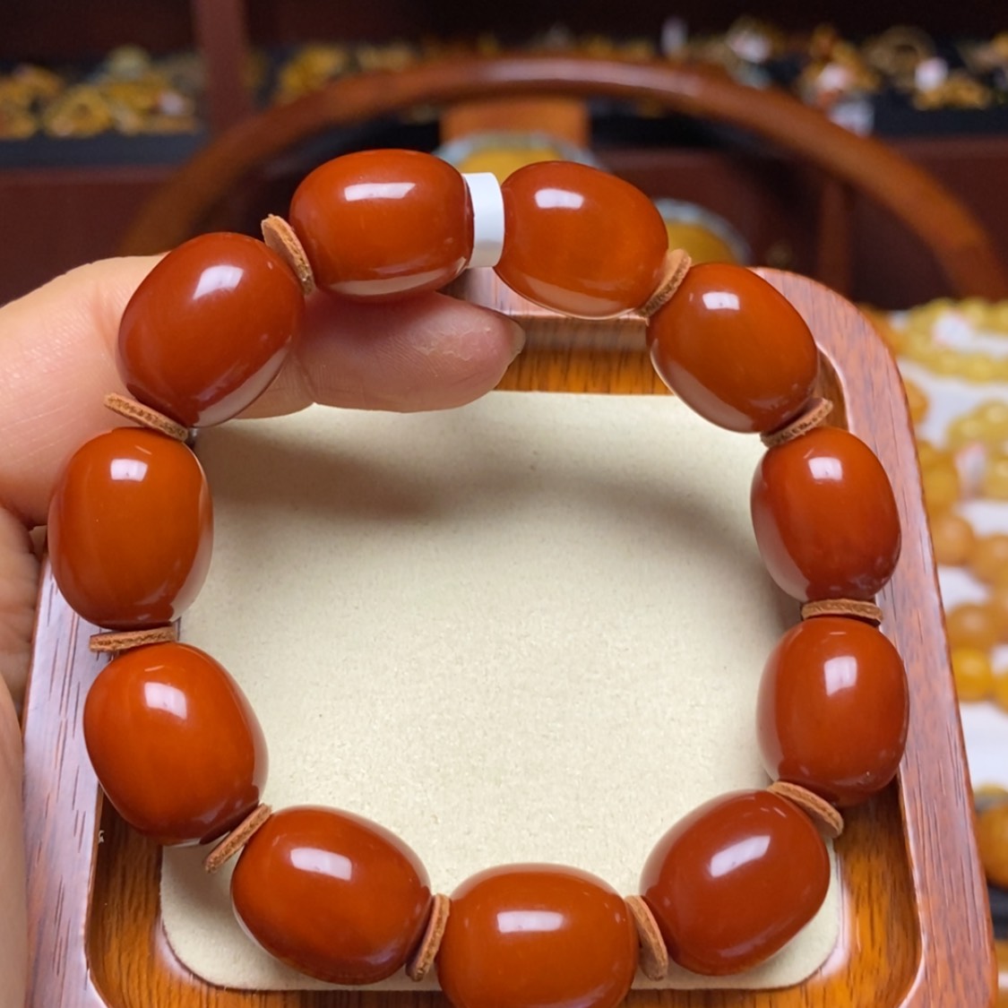 【闪购商品】蜜蜡手链未镶嵌手串