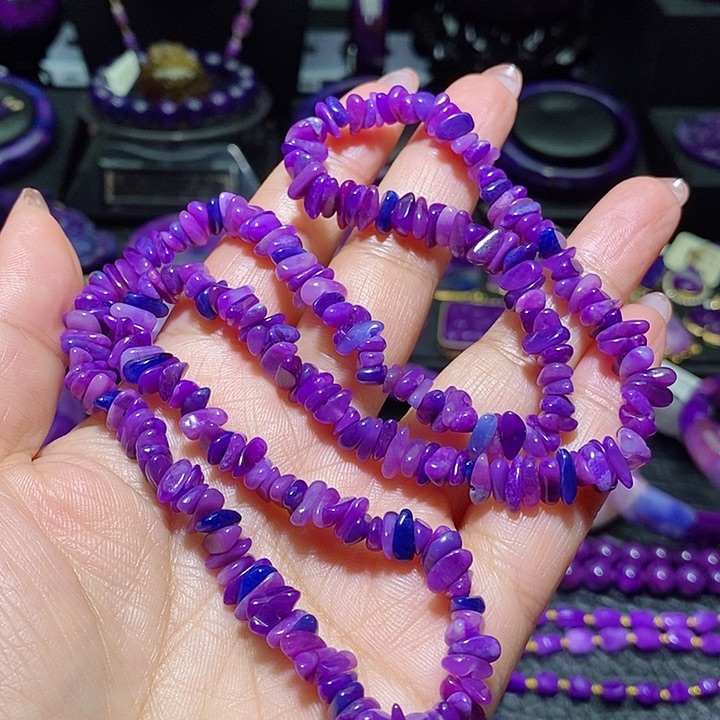 苏纪石（舒俱来）手串，项链未镶嵌