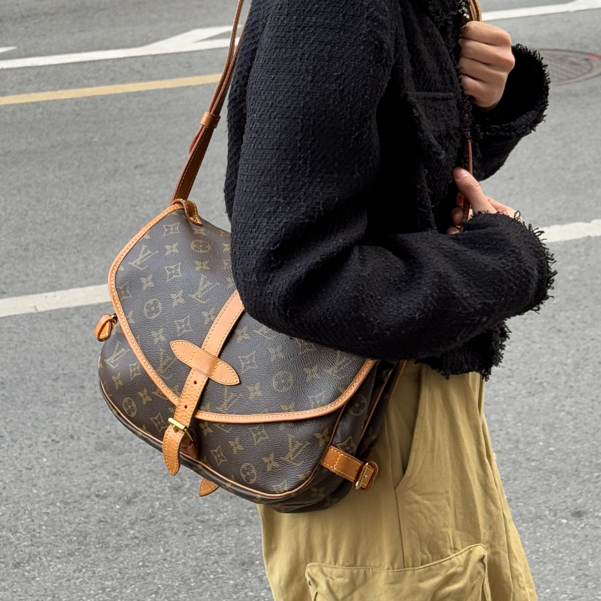 95新 LouisVuitton/路易威登 13012850 双子星小号 MB2078 28*21