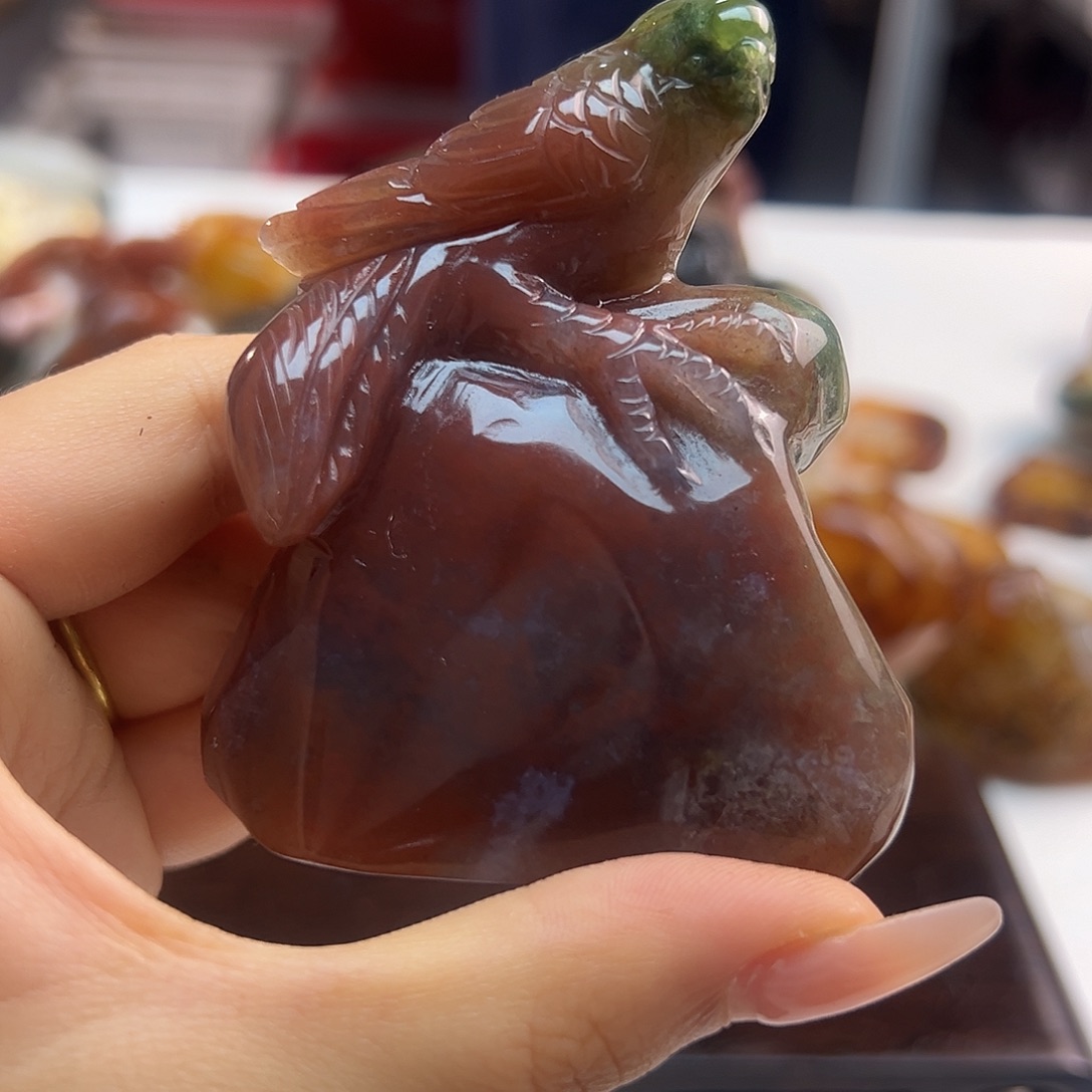 玛瑙/玉髓未镶嵌颈饰