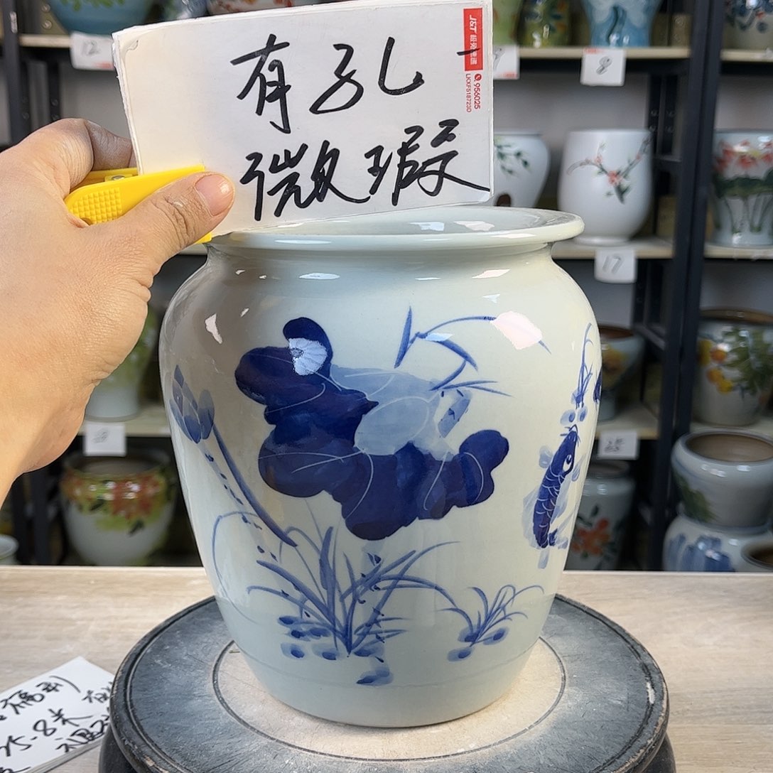 罐1xc景德镇陶瓷花盆