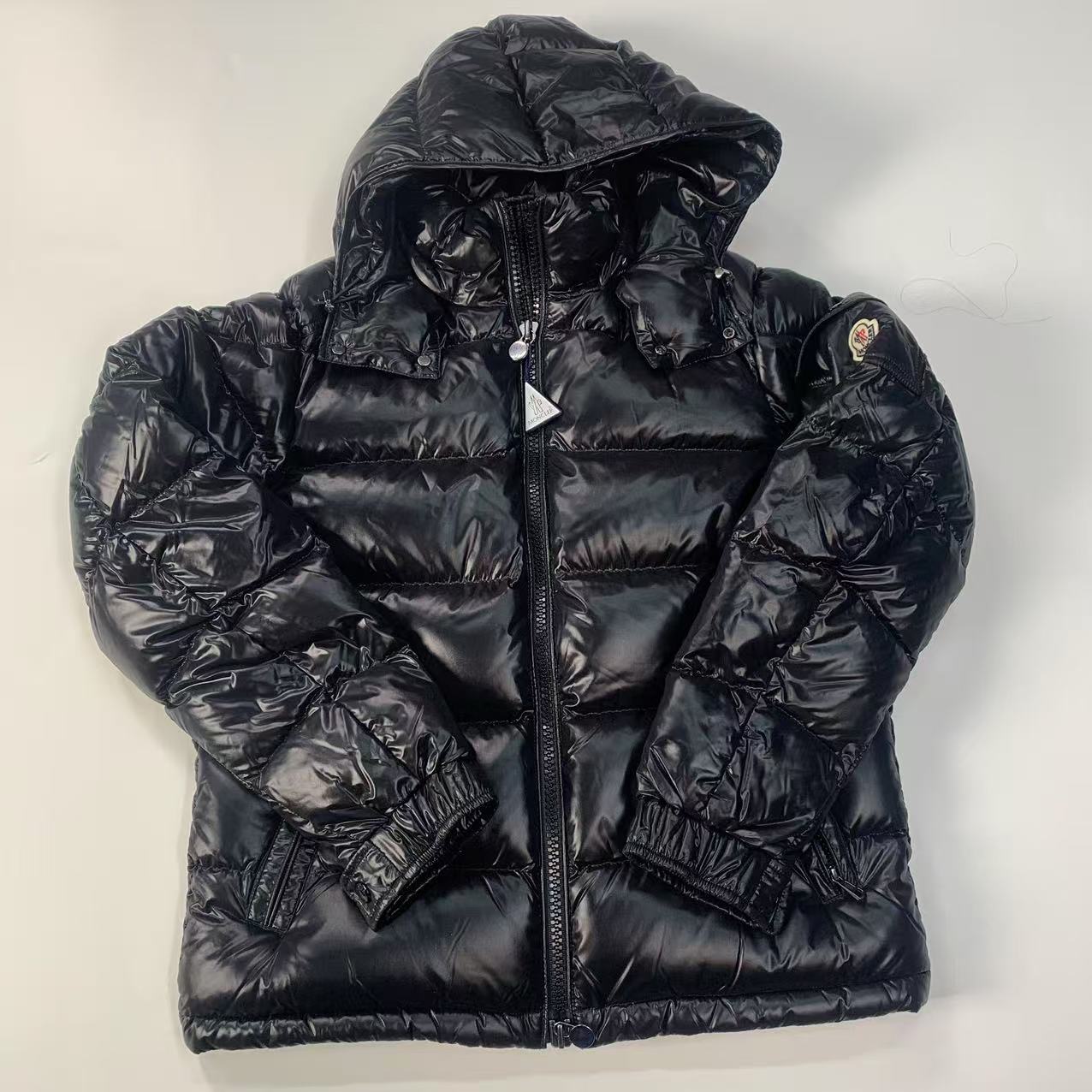 全新未使用 MONCLER 奢小二/盟可睐maya黑色羽绒服/2码/公价14900