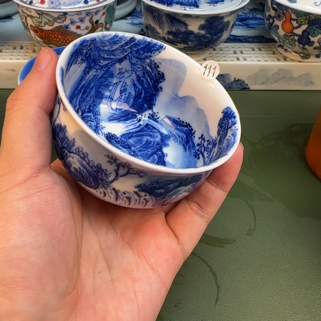 彦祖纯手工手绘茶具111