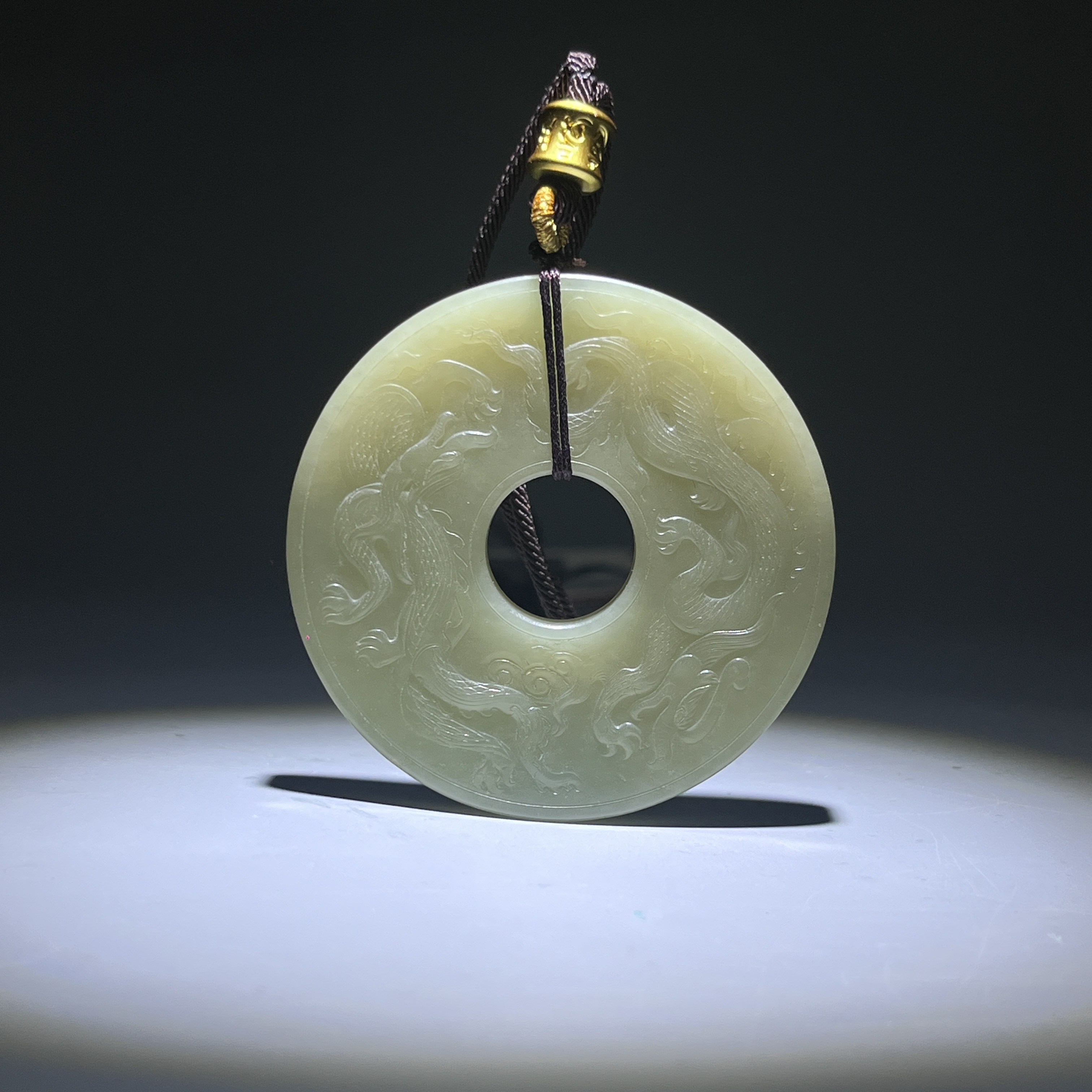 【清代】-和田玉玉璧2506230015