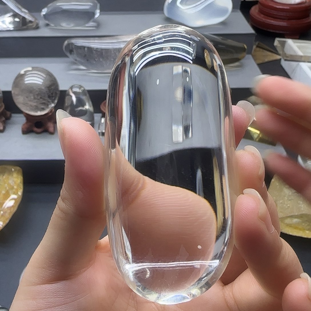 水晶天然摆件未镶嵌?*蒙