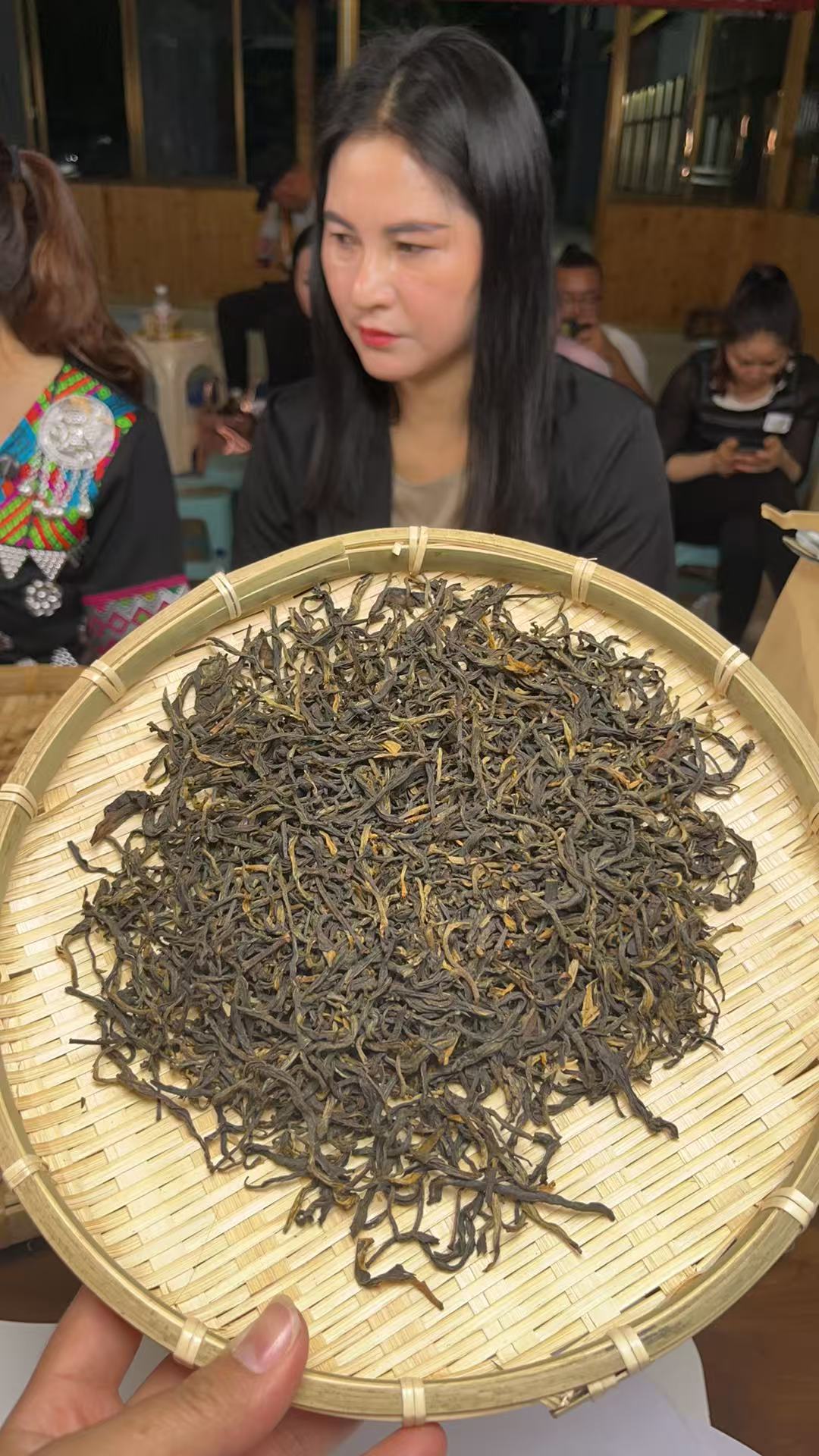 【国立茶厂-源头溯源】2023年那卡古树春茶晒红  散料  14号茶农