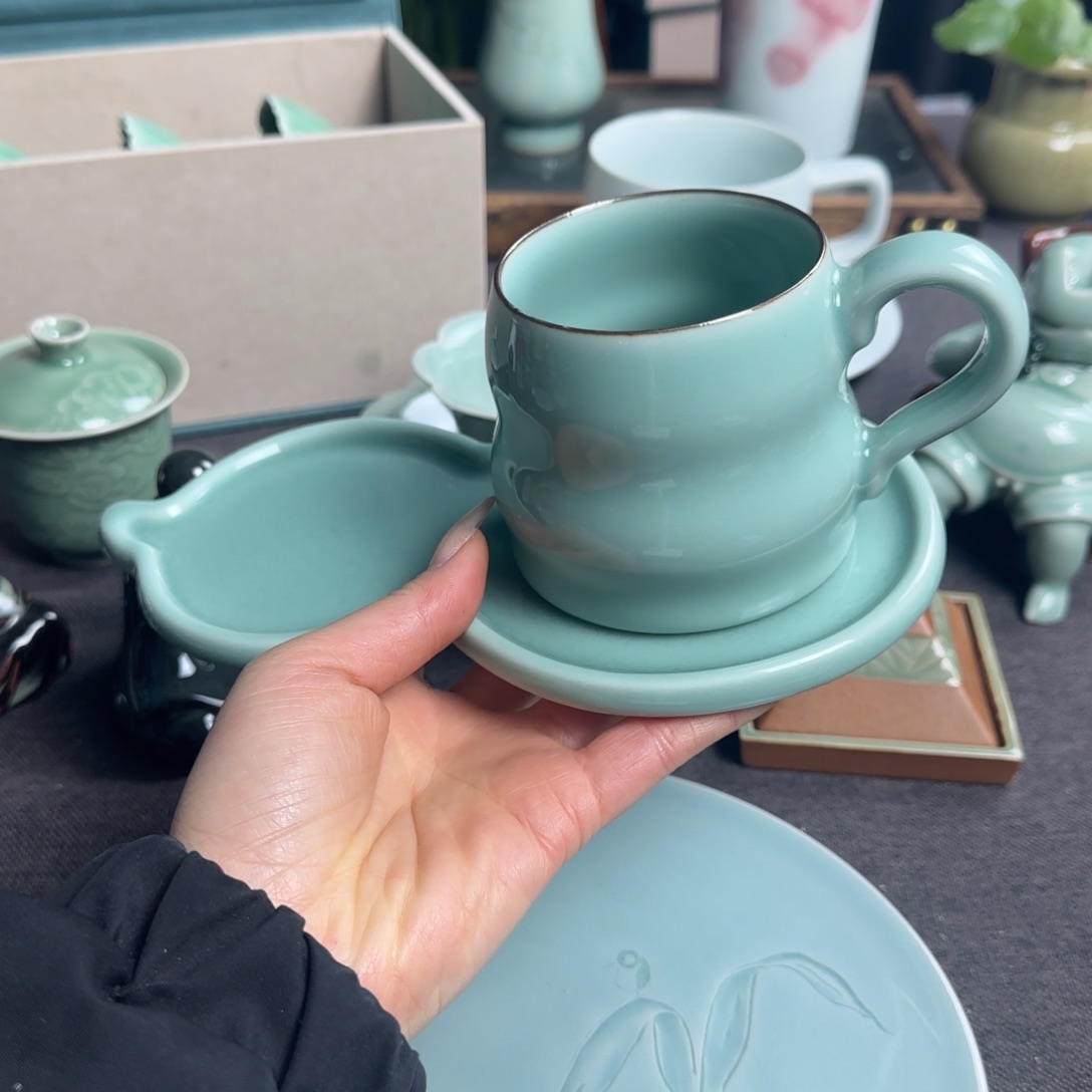 微瑕小叶玩泥巴手工茶器