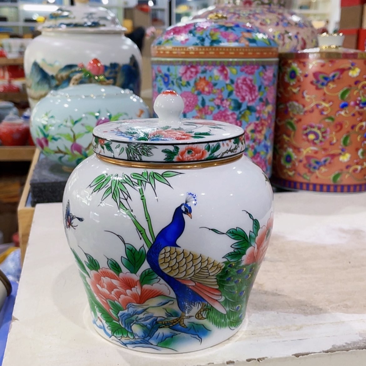 【闪购商品】罐陶瓷茶叶罐密封罐