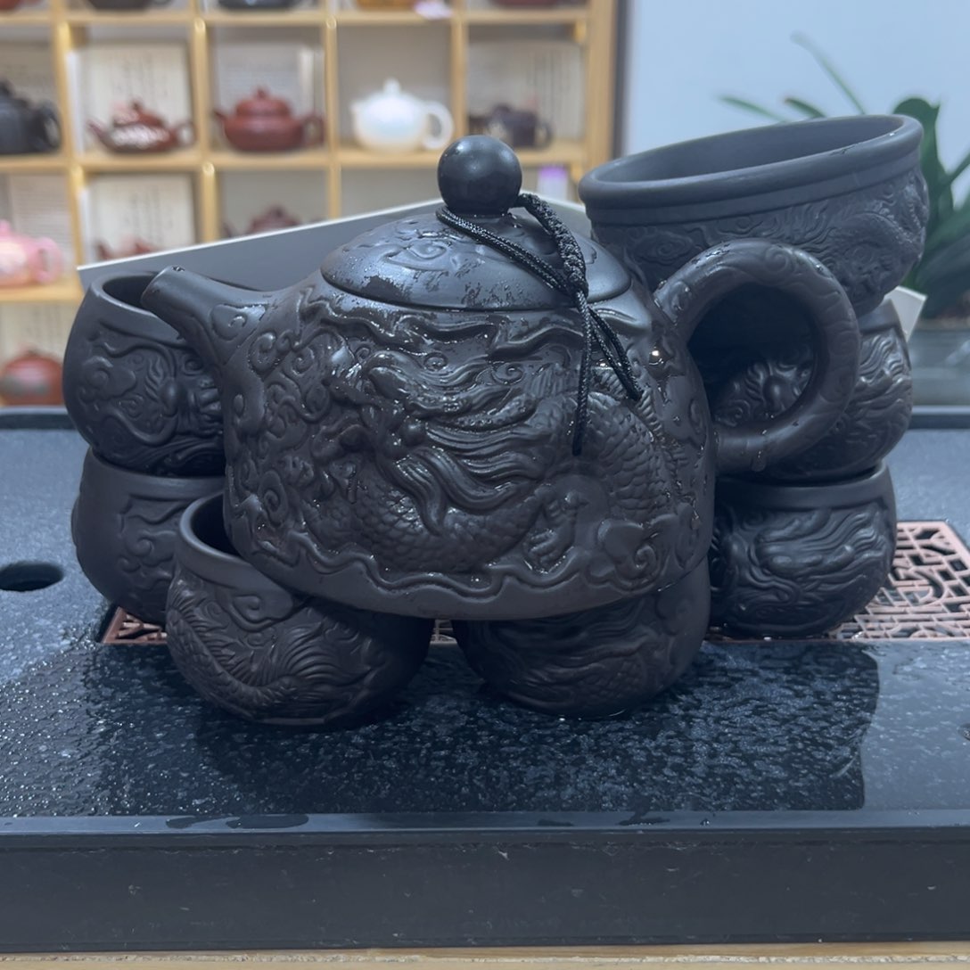茶壶紫砂紫砂的颜色真的非常