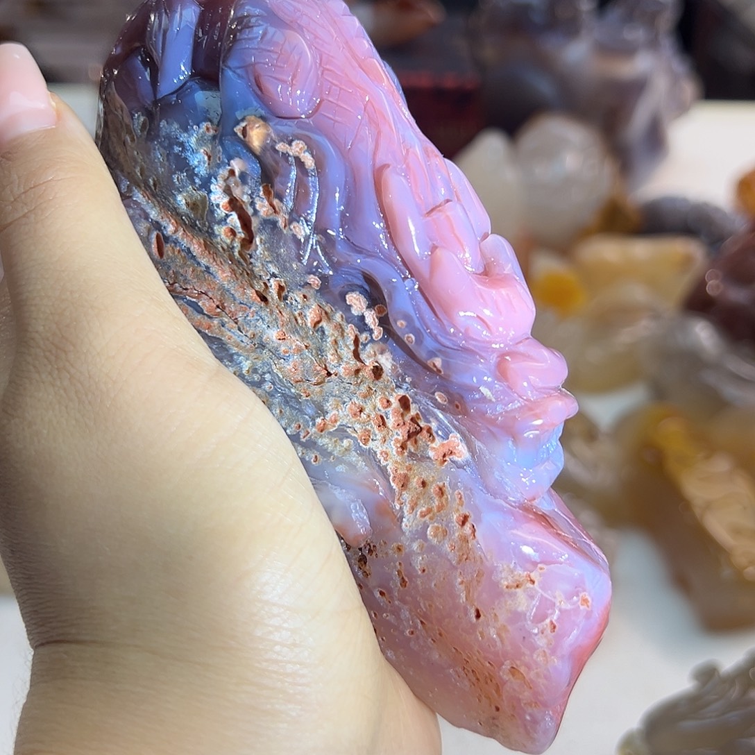 玛瑙/玉髓合金颈饰