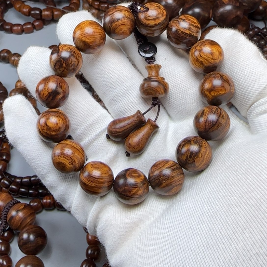 暴***雨黄花梨/降香黄檀手串/手链