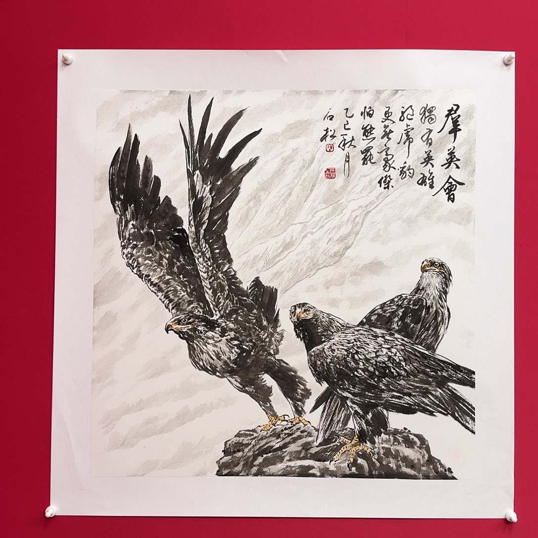 国画陈石松4平尺精品